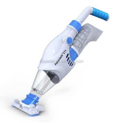 China Swimming Pool Aquarium Water Pond Catfish Leaves Hair Sands Aquajack211 211 Handheld Cordless Vacuum Cleaner For Pool Spa Pond Robot Piscina for sale