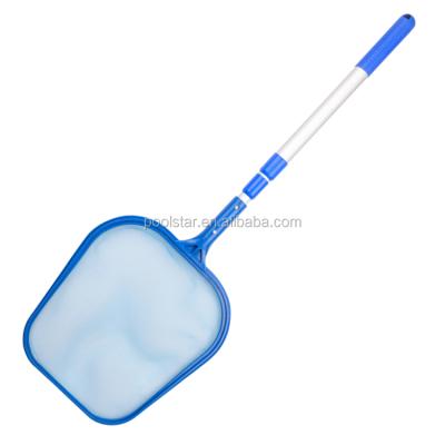 China With Pole Tool Pool Leaf Skimmer Easy To Use Cleaning Net Rake With 48