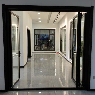 China Sound insulation business style high quality aluminum bifold door for sale