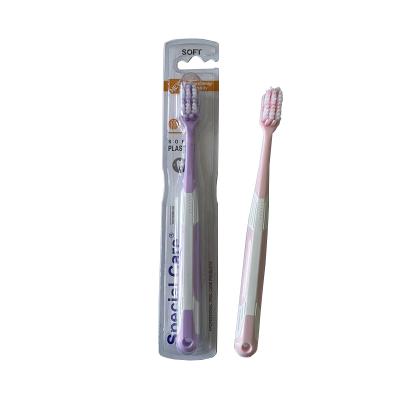 China Logo Disposable Custom Adult Oral Hygiene Tooth Brush 10000 Eco-Friendly Extra Soft Stiffens Plastic Nano Toothbrushes For Oral Care for sale