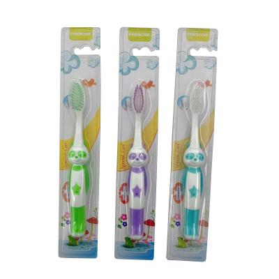 China Home Toothbrush Hot Sale Colorful Kids Baby Toothbrush Nylon 610/612 / Customized for sale