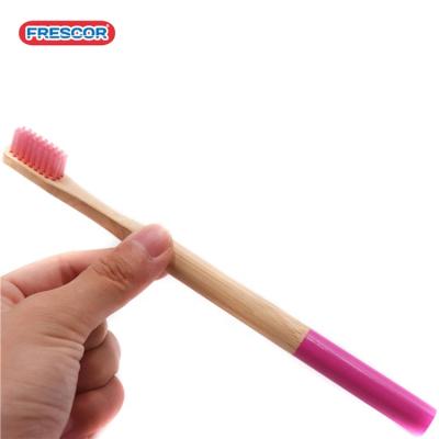 China Eco-Friendly Natural Bamboo Toothbrush with Case 100% Biodegradable Charcoal Bamboo Wood Toothbrush for Kids and Adults BPA Free for sale