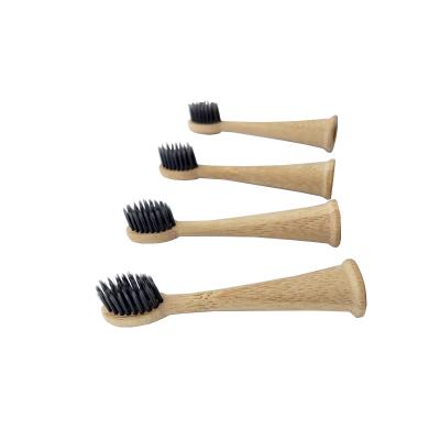 China Sonic Electric Toothbrush Replacement Bamboo Eco-Friendly Clean Toothbrush Heads Biodegradable Toothbrush Head for sale