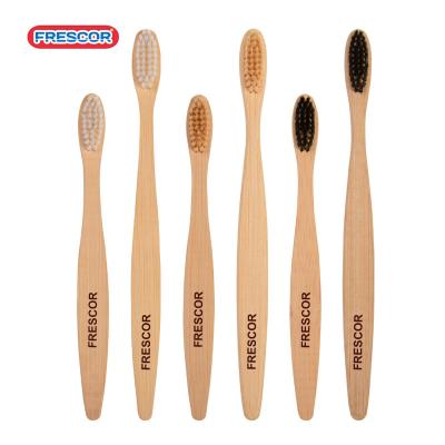 China Eco Friendly Wholesale Healthy 100% Organic Charcoal Bamboo Toothbrush for sale