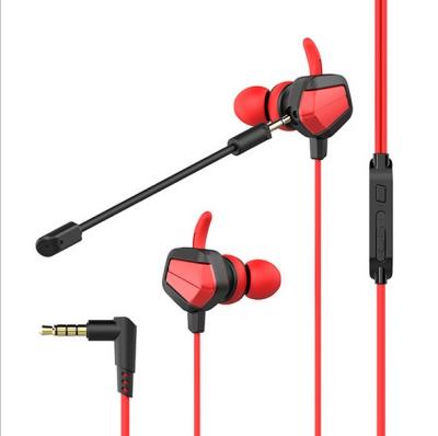 China In-ear In-ear Eating Chicken Gaming Headset Headset With Two Microphones For Mobile Phone/Computer/PC for sale