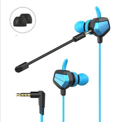 China In-Ear In Ear Wired Gaming Headphones With Double Two MIC Wired Vibration Gaming Headphones Eat Chicken Headphones For PC for sale