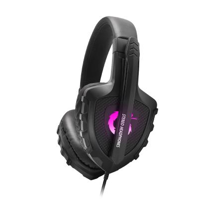 China Headband RGB Light Earphone Gaming LED Electronic Gaming Headset With Microphone For PS4 As Hyper X for sale