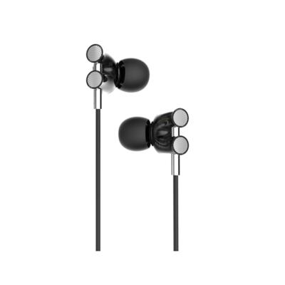 China Hot Selling Universal Mobile Handsfree In-Ear Headphones Wired Dual Drivers Sports Earphone for sale