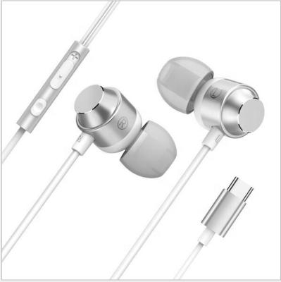 China In-ear Type C Wired Headset USB C Earphone With Microphone For AKG/samsung/huawei/oppo/vivo for sale