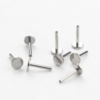 China CLASSIC ASTM F136 Labret Titanium Internal Threaded Stud POST ONLY for sale