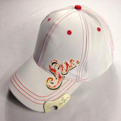 China Six Panels JOINT Multicolor Custom Bottle Opener Baseball Cap Hats With Metal Clasp for sale