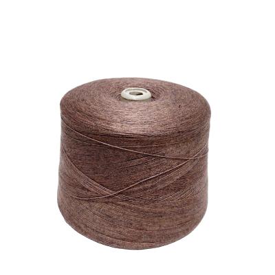 China factory directly price 2/48NM  100 colors ready to ship crystal core spun yarn for sale