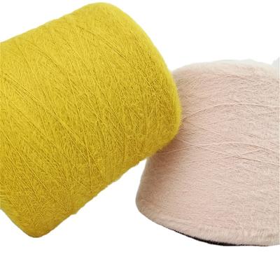 China High quality dyed  100% nylon feather eyelash yarn patterns for knitting for sale