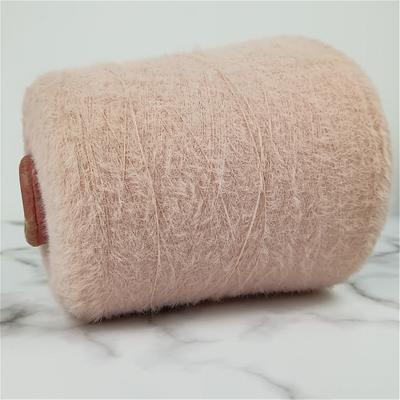 Chine Tricotage pelucheux de Mink Fur Yarn For Hand de plume de cil mou à vendre