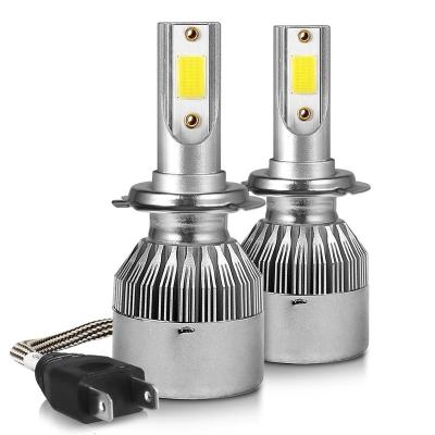 China C6 36W 3800LM 9006 880 8815202 Auto Projector H1 H3 H7 H11 9005 Car Bike Motorcycles Led Headlight Bulb Kit 1000 (KP3_) for sale