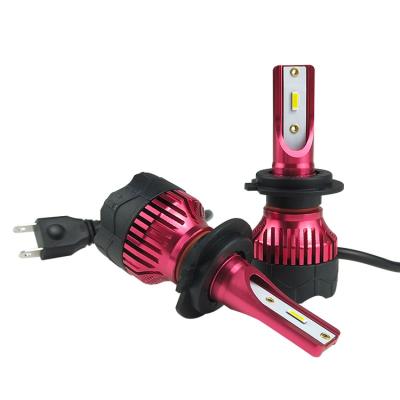 China Best Selling Aviation Aluminum High Power Easy Install Aviation Aluminum Fan Cooling H3 H7 H4 HB3 9006 H11 8000lm k5 LED Headlight for sale