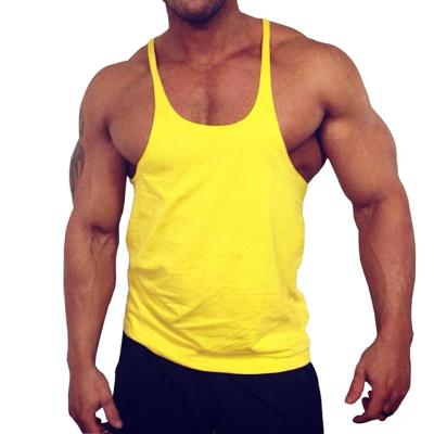 China QUICK DRY Custom Print Mens Fitness Clothing Cotton Gym Smooth Singlet Edge Curved Tank Top for sale