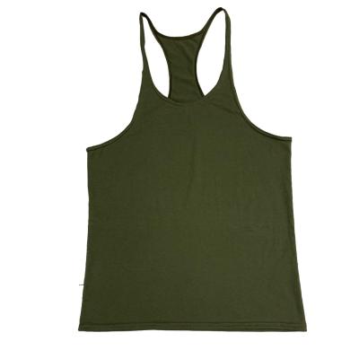 China Mens Muscle Gym Workout Stringer Tank Tops Bodybuilding Fitness T-Shirts QUICK DRY for sale