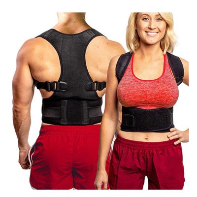 China Posture Corrector Adjustable Back Brace Men Women Supports Posture Correct Stimulator Lower Lumbar Support for sale