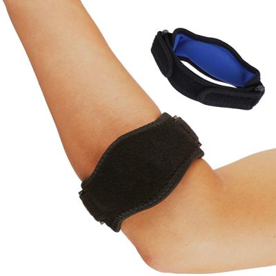 China Flexible High Quality Durable Neoprene And Eva Compression Sports Badminton Tennis Elbow Brace for sale