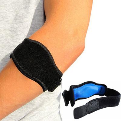 China Soft Custom Tennis Elbow Brace With Compression Pad Elbow Support Brace for sale