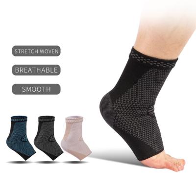 China Non-Slip Nylon Sports Compression Ankle Sleeve, Ankle Support, Ankle Brace For Men Women for sale