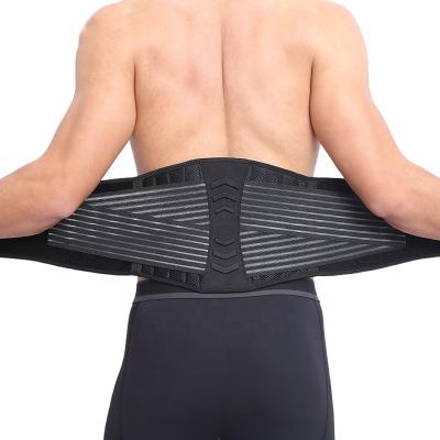 China Ergonomic Design Breathable Waist Lumbar Lower Back Belt With Protection Back Brace Lumbar Support For Men And Women for sale