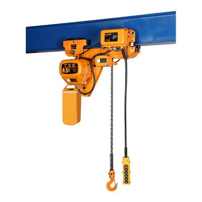 China Building Material Shops TXK Portable Chain Hoist 500Kg Electric Chain Hoist With Competitive Bid for sale