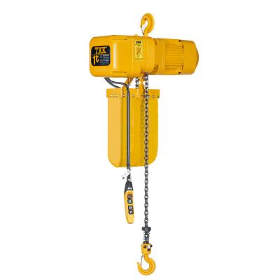 China Building Material Shops Electric Lifting Use Chain Pulley Hoist 1 Ton With Blower for sale