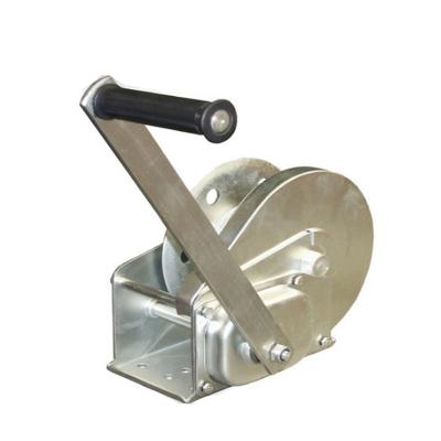 China Boat Or Other Portable Winch 12V Marine Hand Ratchet Winch Small Winch for sale