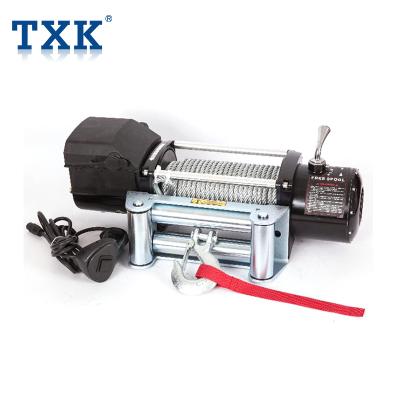 China Pulling Or Lifting Heavy Duty 2 Ton Portable Electric Winch For Off Road Truck Heavy Objects for sale