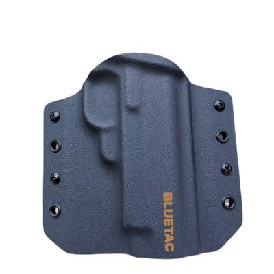 China Bluetac Durable Kydex Gun Holster Springfield Tactical Colt 1911 OWB Carry Pistol Case Holster for sale