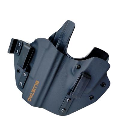 China High tech hot selling kydex BLUETAC Kydex IWB holster with magazine pouch fit GEN 1-5 Glock 17 for sale