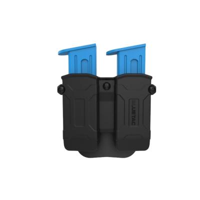 China Bluetac Durable Polymer Dual Magazine Pocket Magazine Plastic Holder Fit For Glock 17 19 for sale