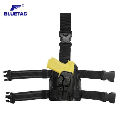 China Premium Quality Bluetac Gun Holster Accessories Dual Drop Leg Rig Durable Strap for sale