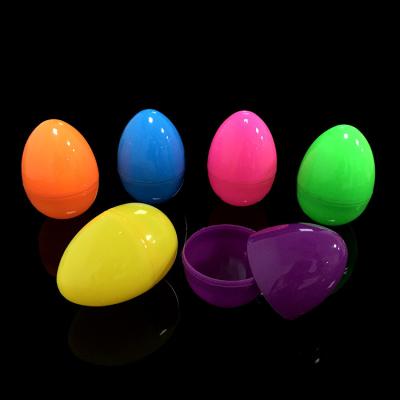 China Manufacturer Small Toy Basket Filler 8.5*6CM Plastic Dinosaur Egg Colorful Plastic Easter Eggs for sale