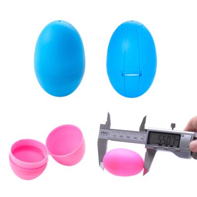 China Manufacturer Small Toy Basket Filler 5.5*3.5CM Plastic Colorful Dinosaur Egg Plastic Easter Eggs for sale