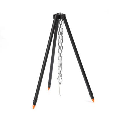 China MAYRIDA Outdoor Camping Outdoor Aluminum Telescopic Pot Tripod Portable Stand for sale