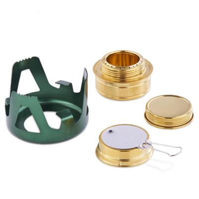 China Outdoor Camping Hiking Outdoor Travel Compact Mini Alcohol Stove Burner For Camping Hiking Backpacking for sale