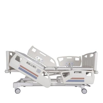 China 3 Functions China Motor Hospital Bed 3 Function Electric Hospital Bed With ABS Bed Side Rails for sale