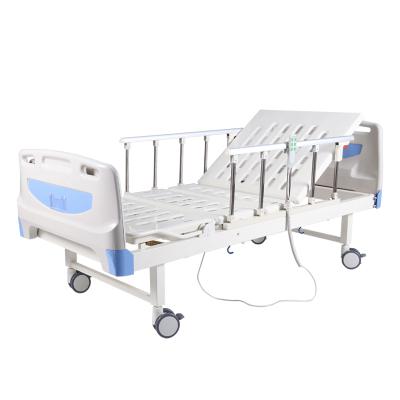 China 2 Functions Hospital Electric Bed 2 Function Back Maid Nursing Bed With Chinese Motor for sale