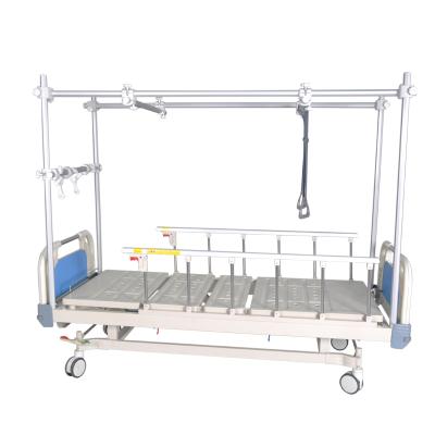 China Two-function patient manual traction hospital bed medical equipment piece produced by China factory for sale