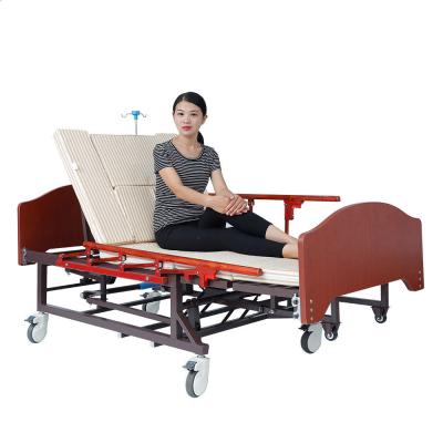 China Hospital Bed Labor Freight Is Free In China Hospital Bed With Toliet Factory Produced Multifunctional Home Care Nursing Bed for sale