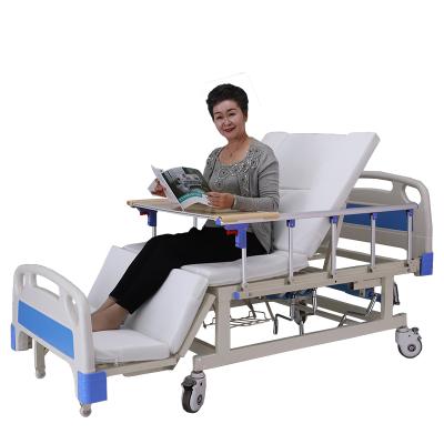 China Clinic Centers Home Nursing Home Hospital Used Manual Multifunctional Hospital Nursing Bed For Disabled Patient for sale