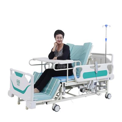 China Hospital Bed Electric Multi Function Homecare Work Bed For Home Use With Toilet for sale