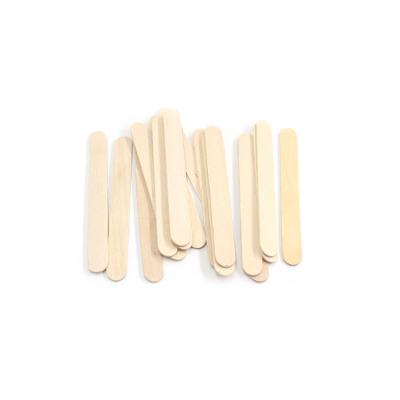 China Sustainable Wholesale Environmentally Friendly Wooden Ice Cream Sticks Natural Color Customized Size Ice Cream Sticks For Home for sale