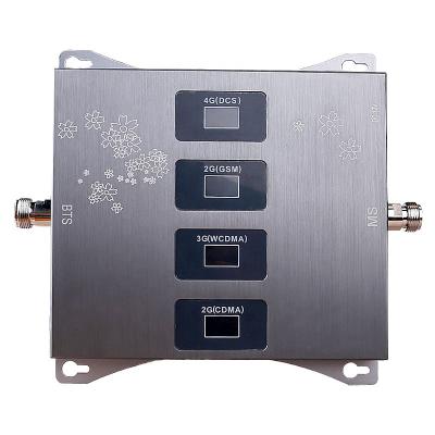 China Industrial Mobile Signal Quad Band 3g 4g Mobile Signal Booster Booster Booster Amplifier Repeater for sale