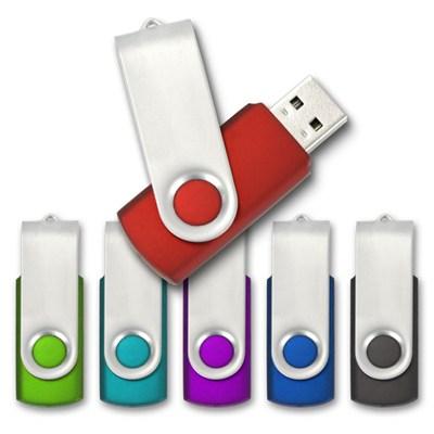 China High Quality Metal Usb Plastic And Plastic And Metal Usb Stick 2GB Swivel Usb Flash Drive 4GB 16GB With Custom Logo for sale