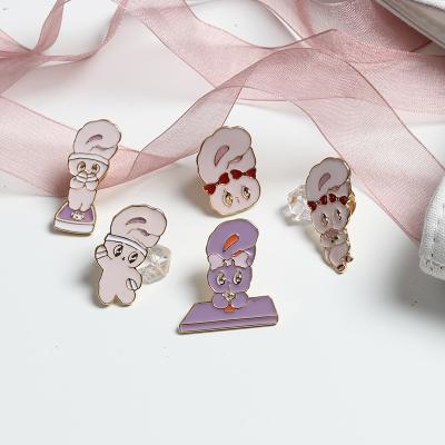 China Europe Fashion Design Pin Anatomical Cartoon Enamel Pin Metal Badge Blank Metal Pin for sale