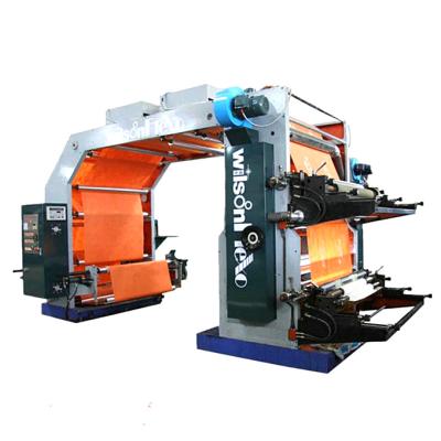 China Multicolor Factory Flexo Food Packaging Bag Printing Machine for sale